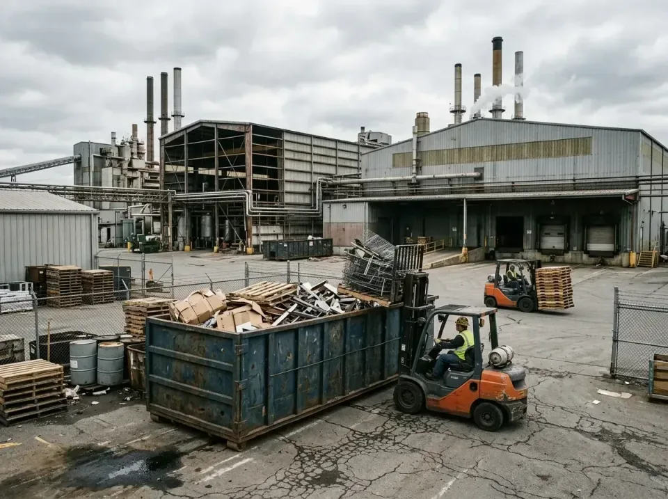 industrial-factory-scrap-conta-003 — frequently asked questions, Cheap Roll-off Dumpster Rentals in Tichigan, WI